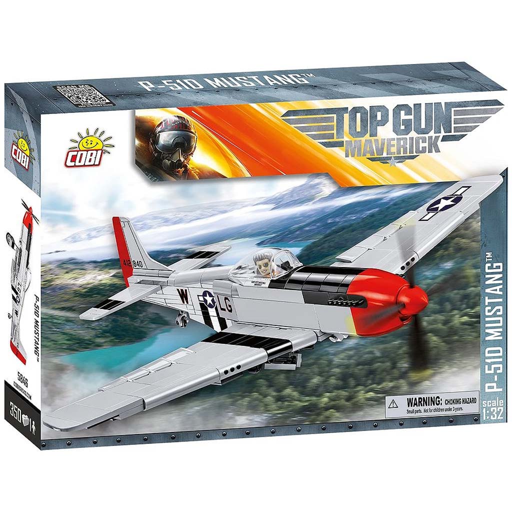 COBI: Mustang P-51D „TOP GUN: Maverick” repülőgép építőjáték (5846)
