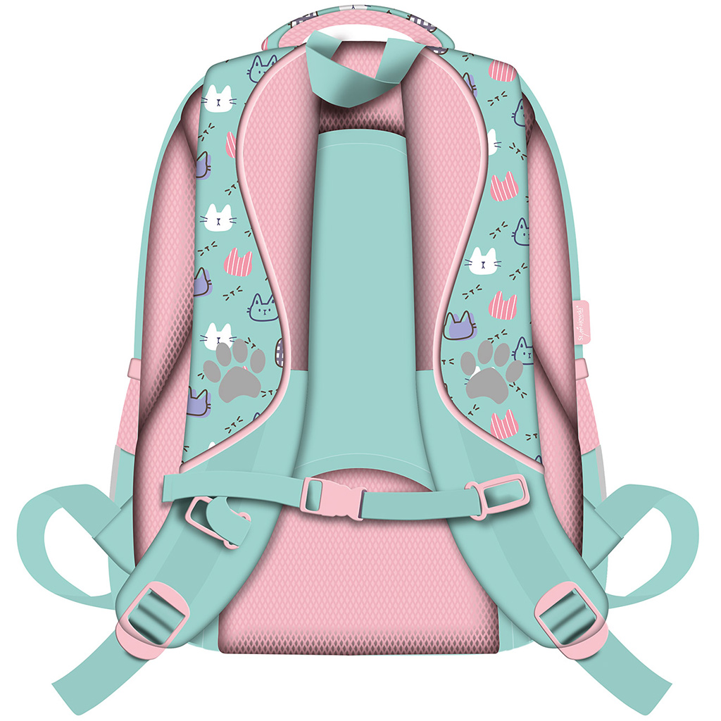 My Little Friend Fluffy Kitty cicás iskolatáska, hátizsák BPL58 44x31x19cm kép 2