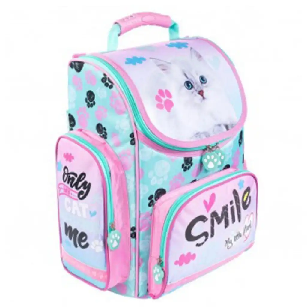 My little friend Smile cicás iskolatáska 35,5x27,5x16cm kép 1