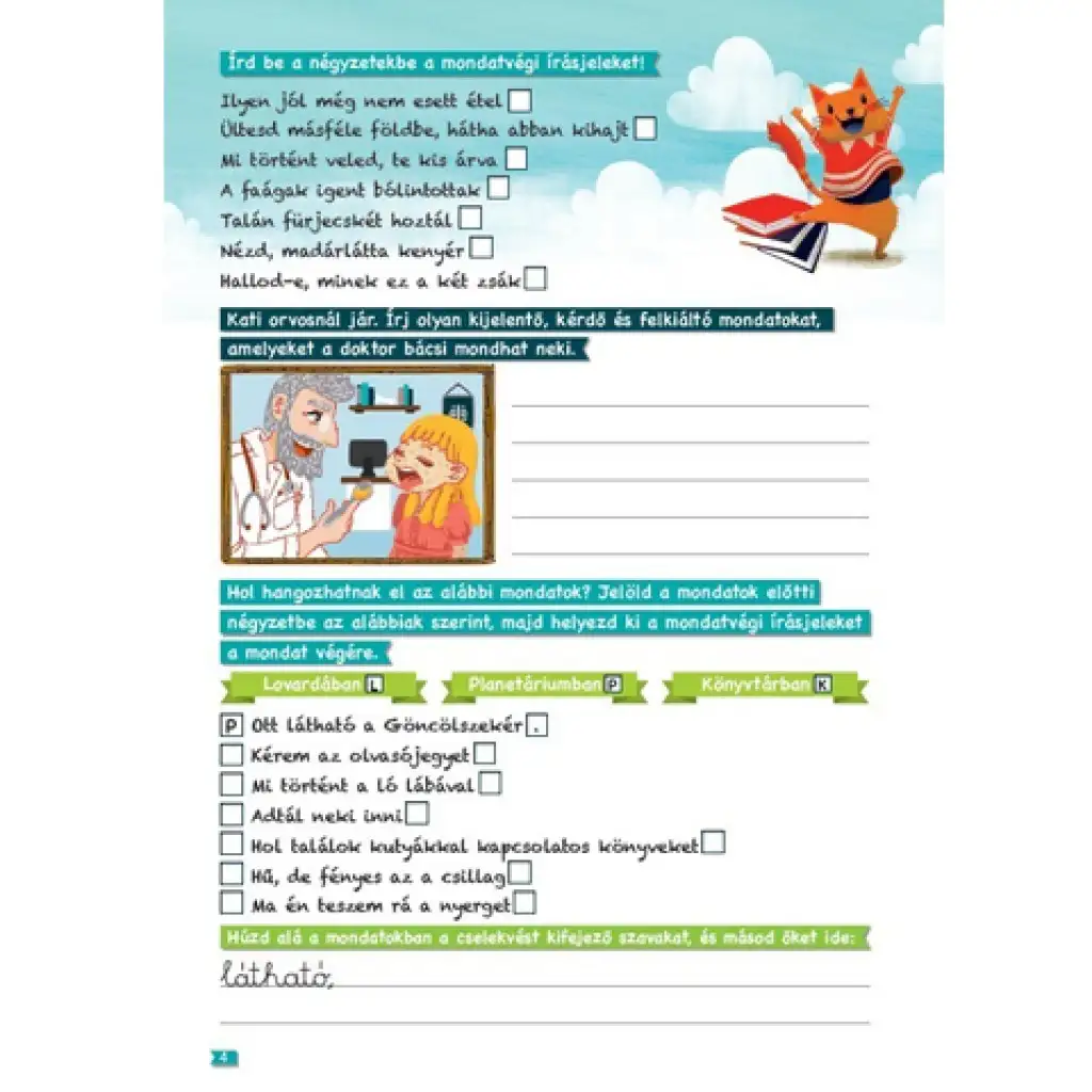 Jobb leszek... magyarból - 3.osztályosoknak készségfejlesztő füzet kép 2