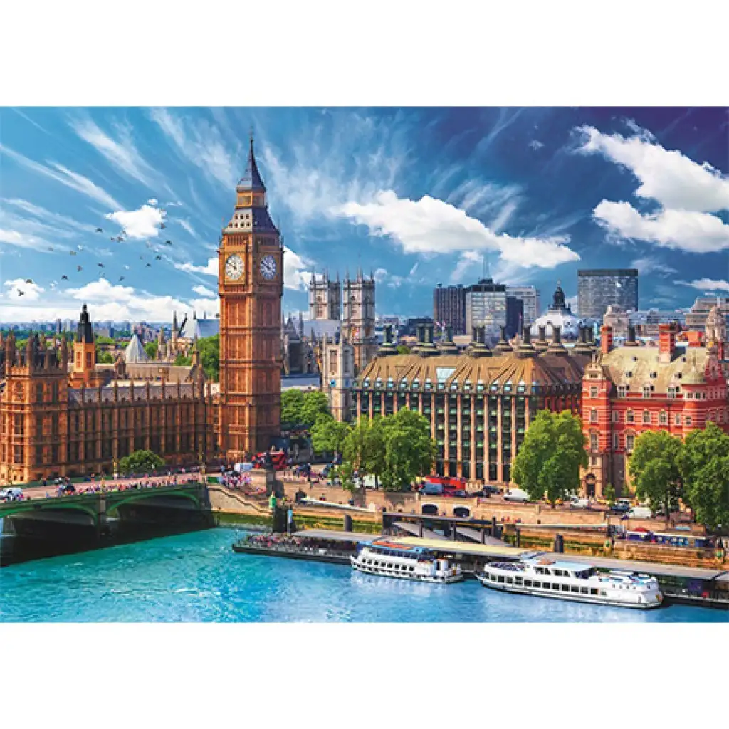 Napos London 500 db-os puzzle - Trefl kép 2