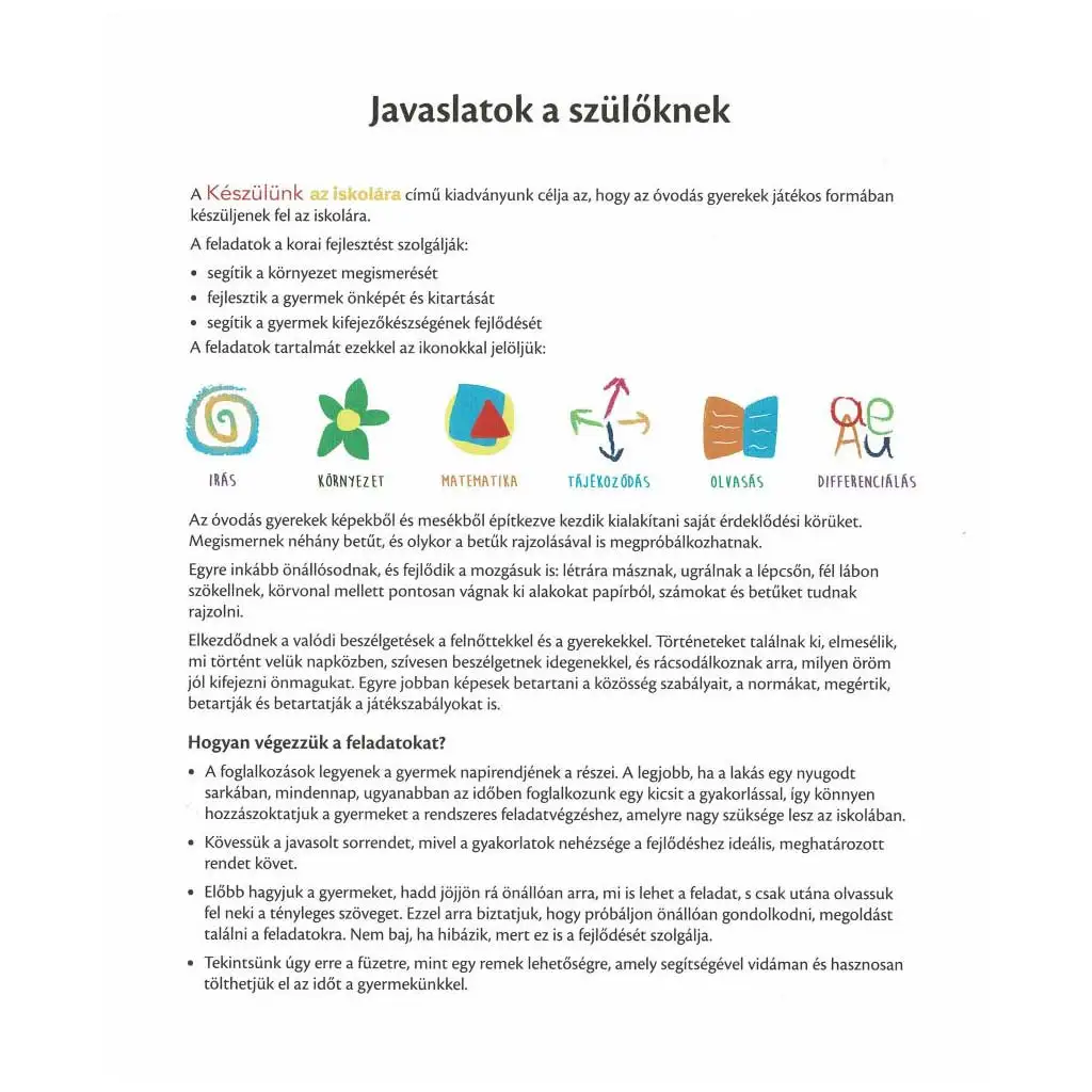 Készülünk az iskolára - 5-6 éveseknek kép 2