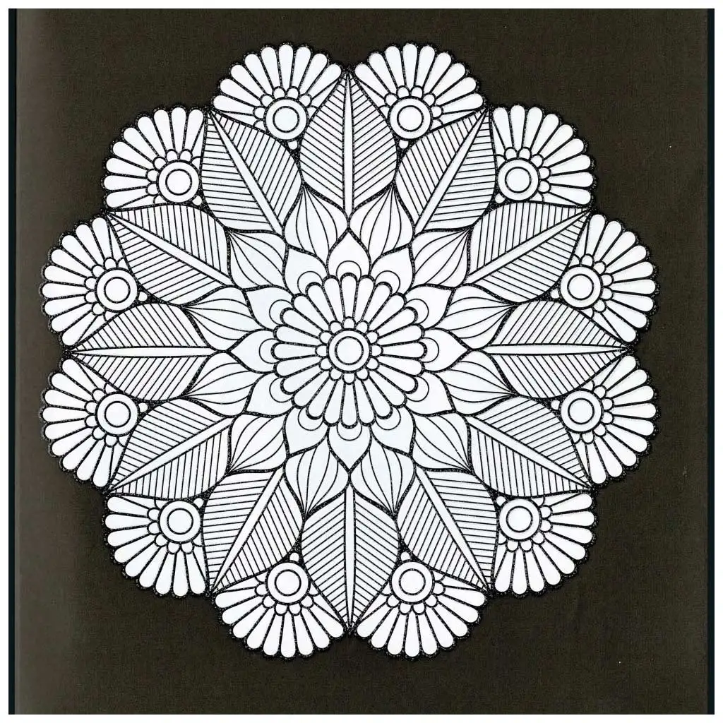 Csillogó kifestők - Mandalák kép 3