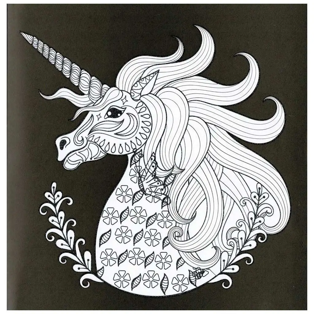 Csillogó kifestők - Unikornisok kép 2