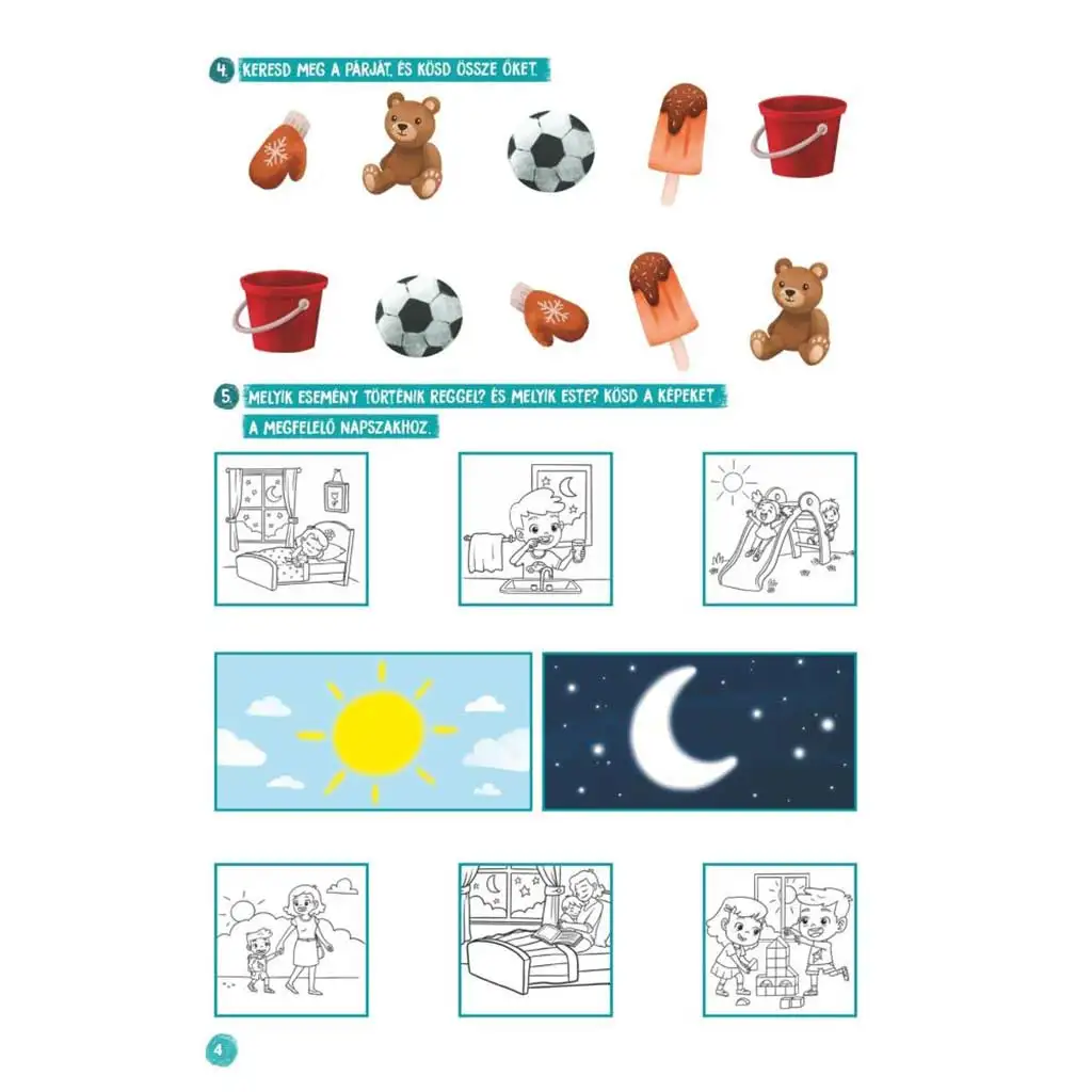 Minitanoda - Iskolaelőkészítő feladatok középső csoportosoknak kép 4