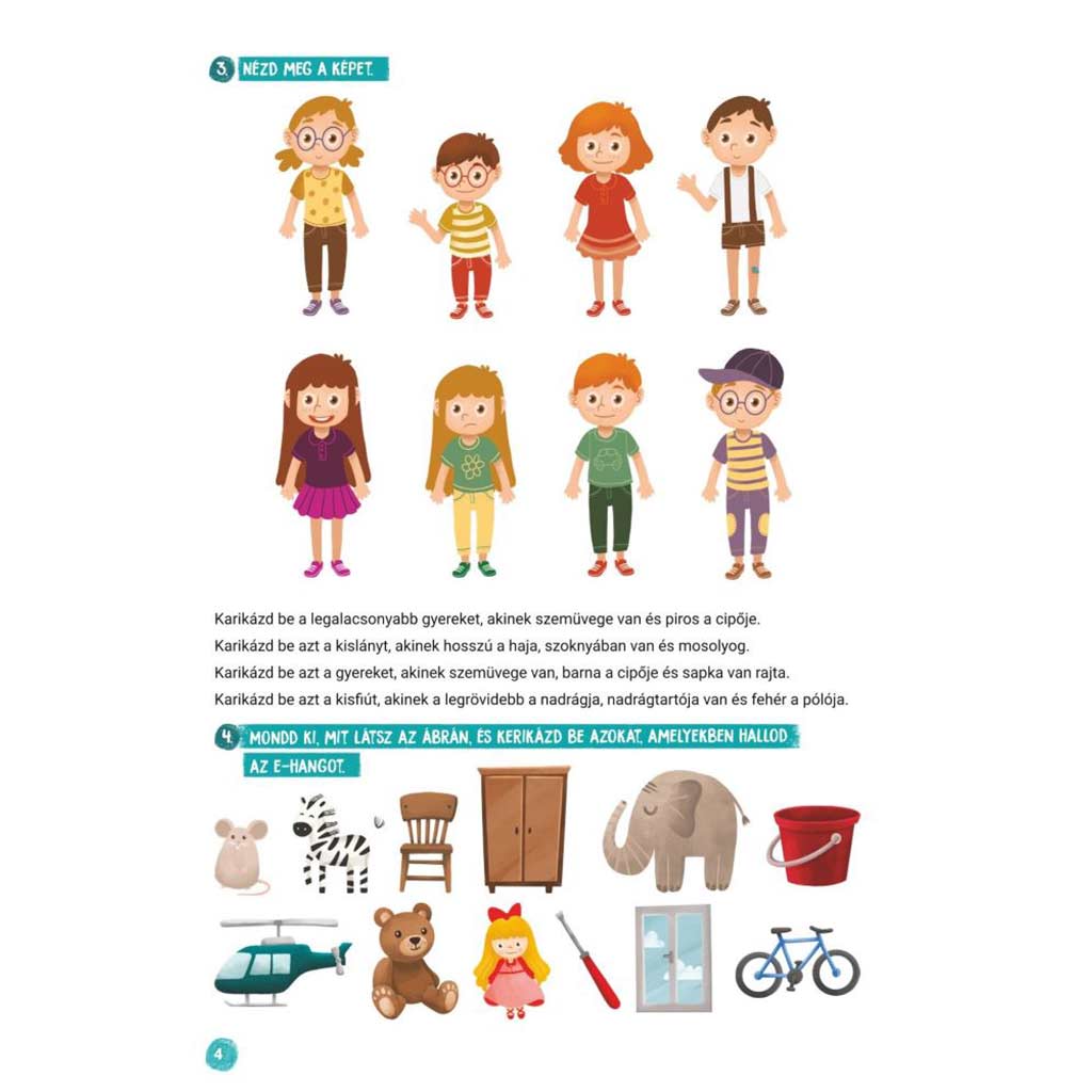 Minitanoda - Iskolaelőkészítő feladatok nagycsoportosoknak kép 4