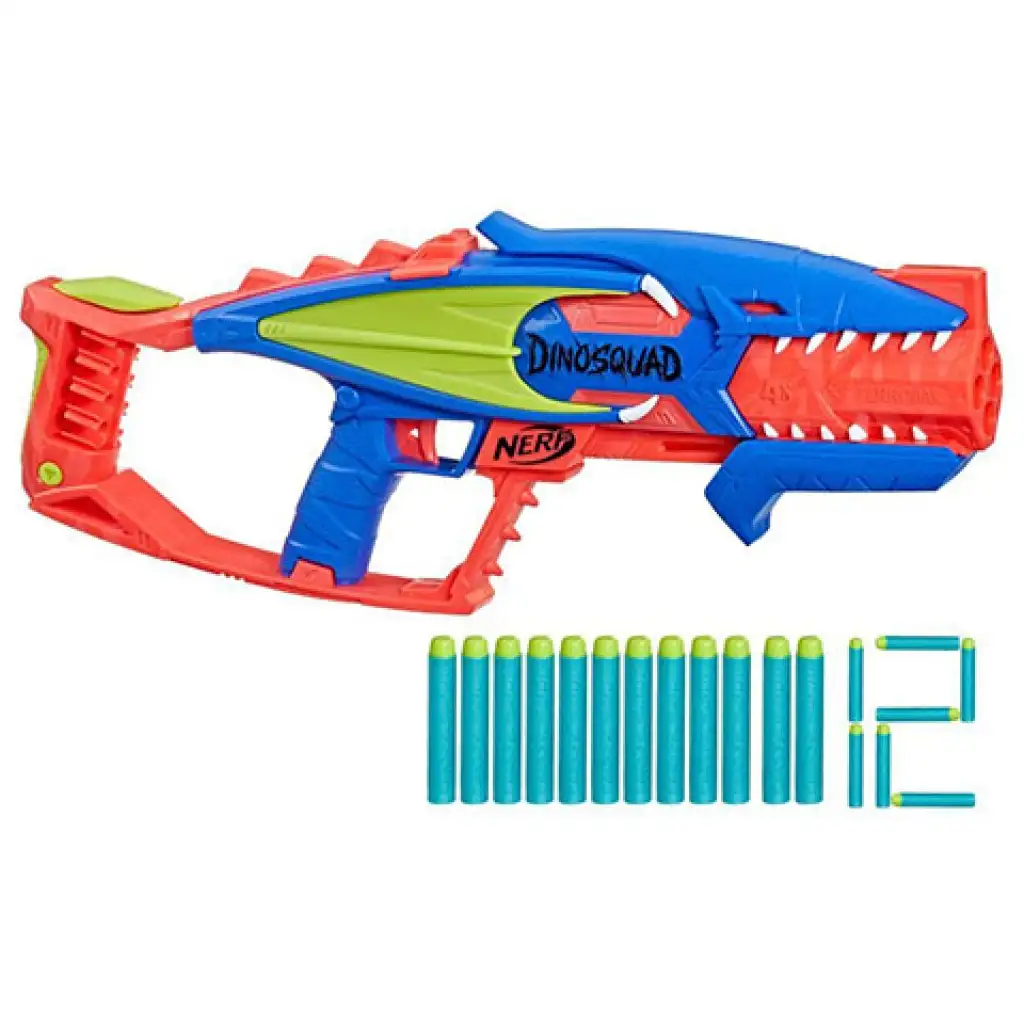 Nerf Dinosquad Terrodak szivacslövő fegyver 12 lőszerrel - Hasbro kép 3