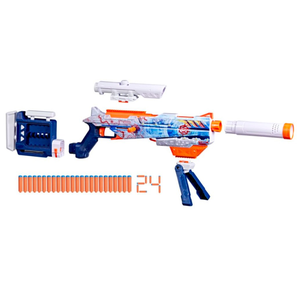 Nerf: Loadout Arctic Zerostriker szivacslövő fegyver – Hasbro kép 2