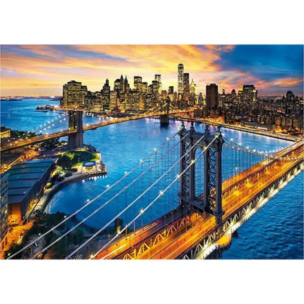 New York HQC puzzle 3000db-os - Clementoni kép 2