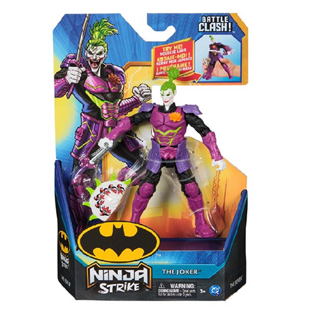 DC Ninja Strike: Battle Clash Joker figura 15cm - Spin Master