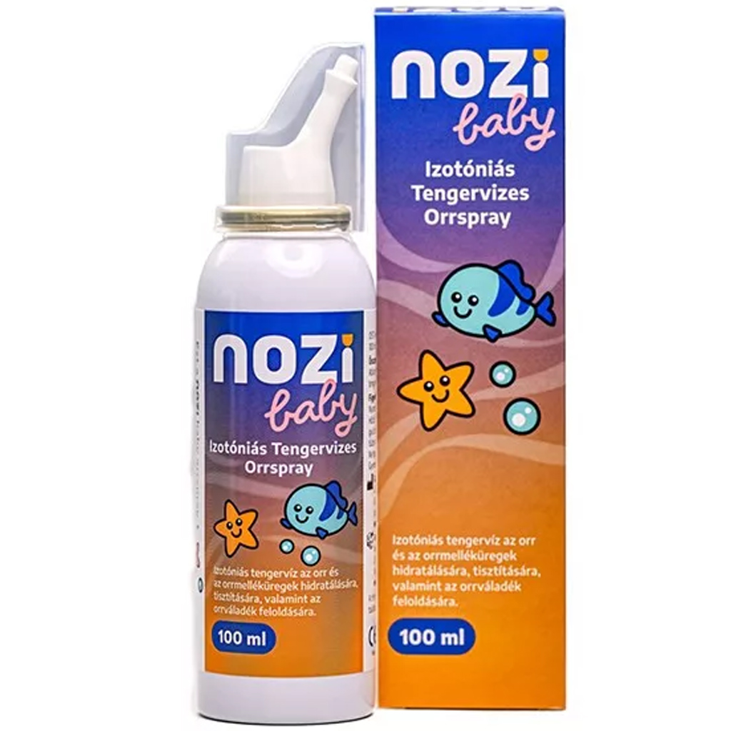 Nebulo: Nozi Baby izotóniás tengervizes orrspray 100ml