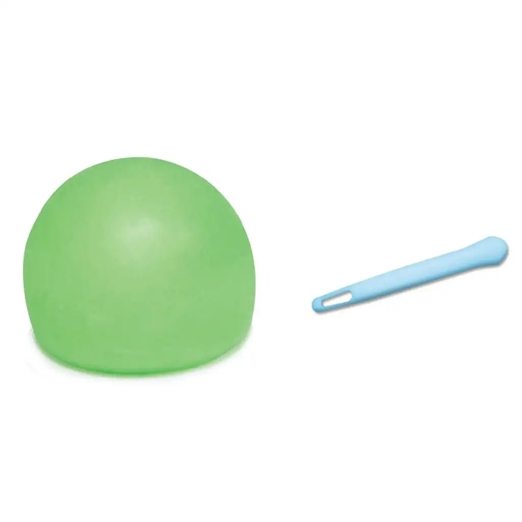 Tiny Glowzilla Wubble világító neon buboréklabda zöld színben 30cm kép 3