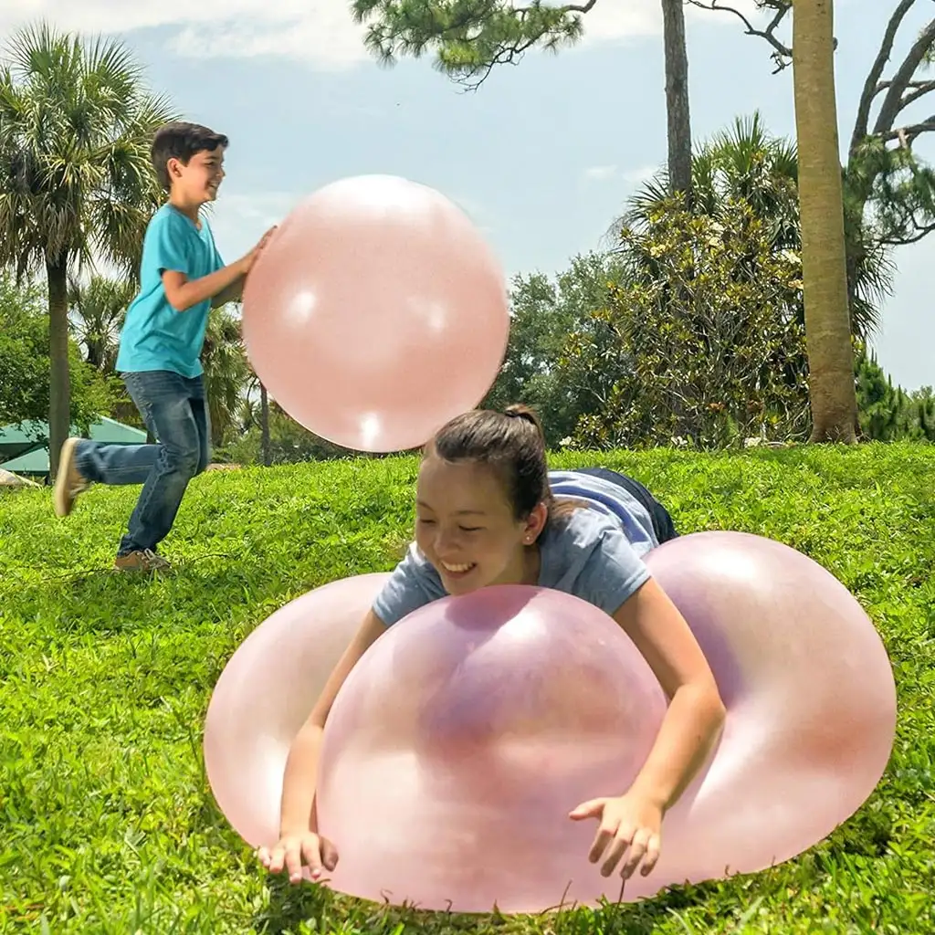 Super Wubble buboréklabda piros színben 75cm kép 2
