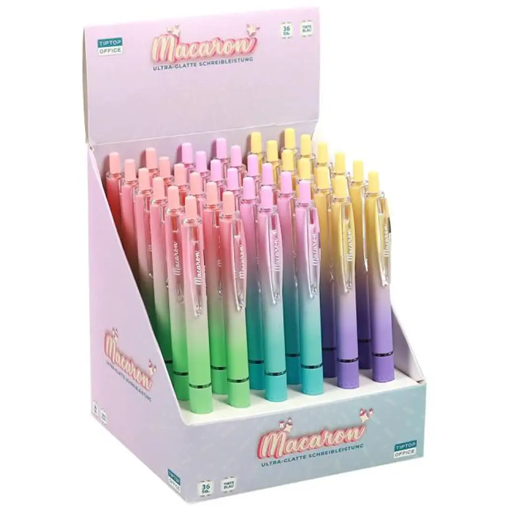 Spirit: Macaron olajos zselés golyóstoll többféle változatban 1db