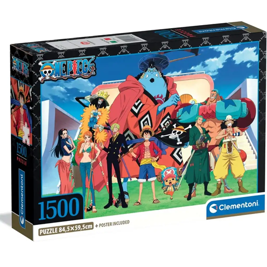 One Piece HQC 1500db-os compact puzzle - Clementoni