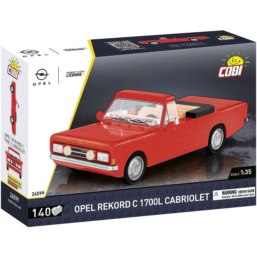 COBI: Opel Rekord C 1700 L kabrió építőjáték (24599)