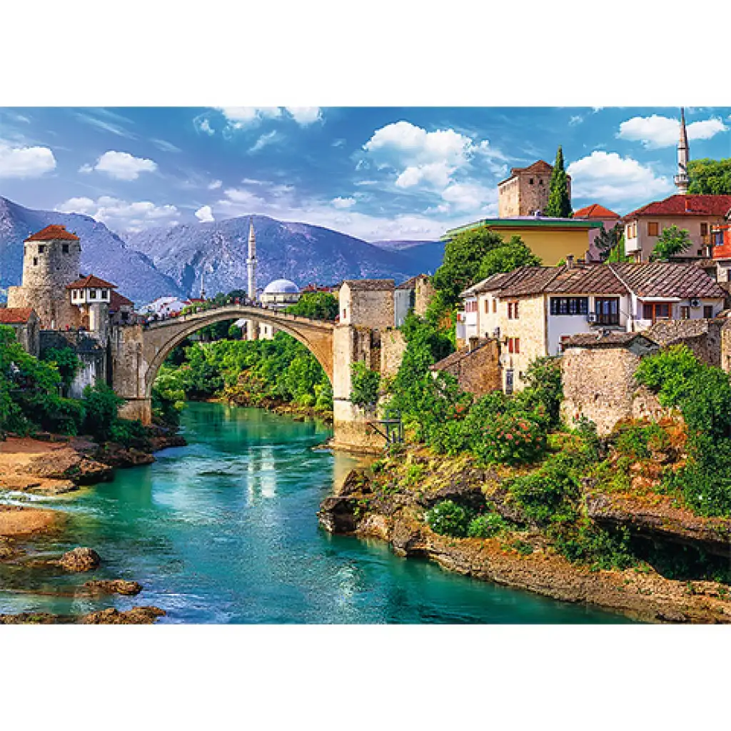 Öreg-híd Mostarban 500 db-os puzzle - Trefl kép 2