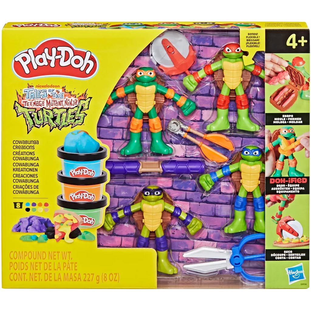 Play-Doh: Tini ninja teknőcök cowabunga creations játékszett - Hasbro
