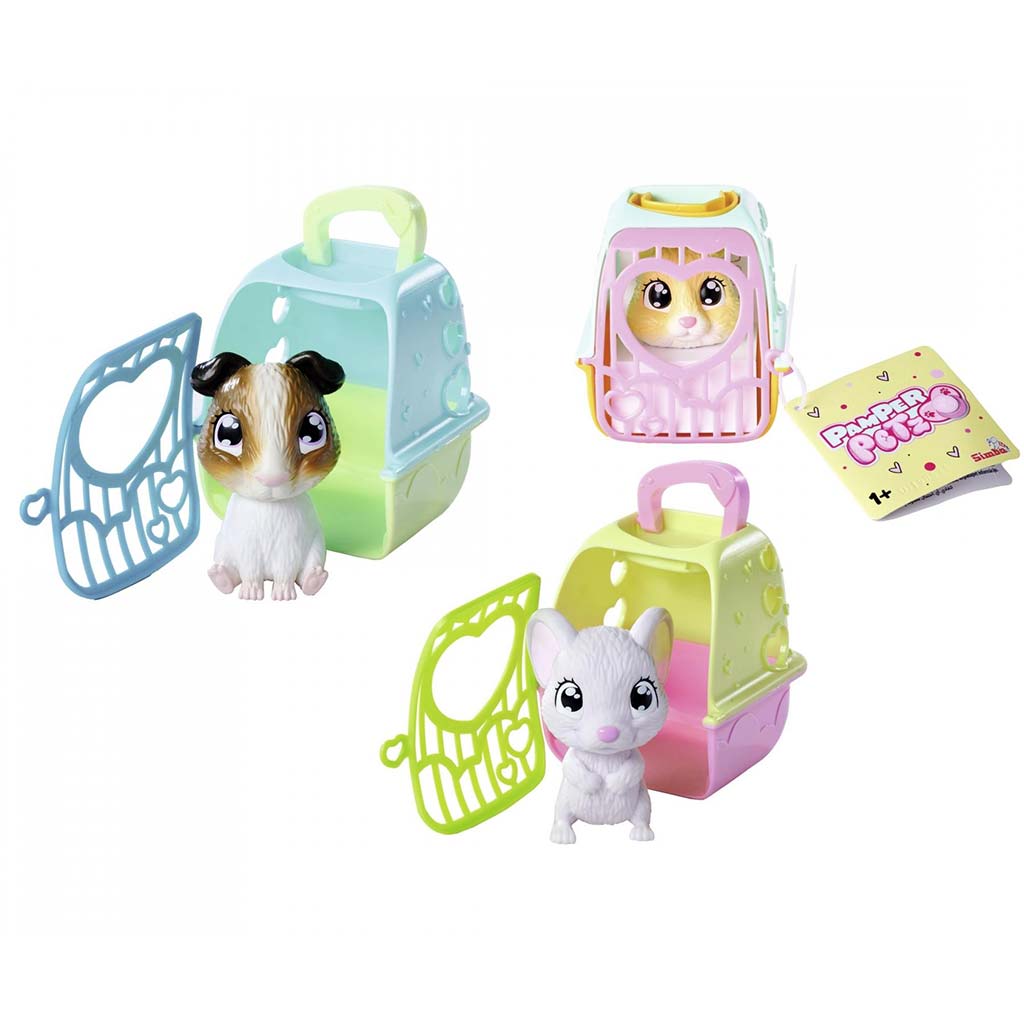 Pamper Petz: Mini rágcsálók hordozóval - Simba Toys
