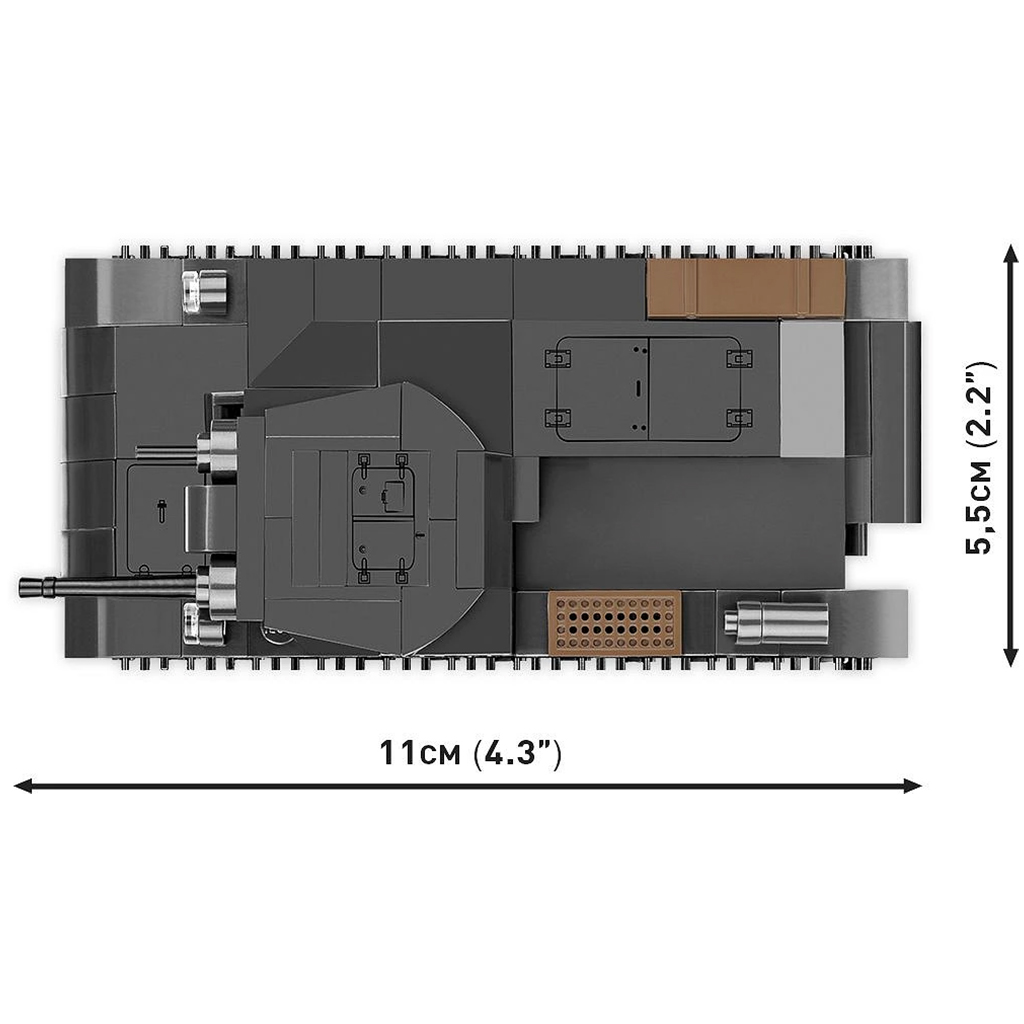 COBI: Panzer II Ausf. A építőjáték (2718) kép 4