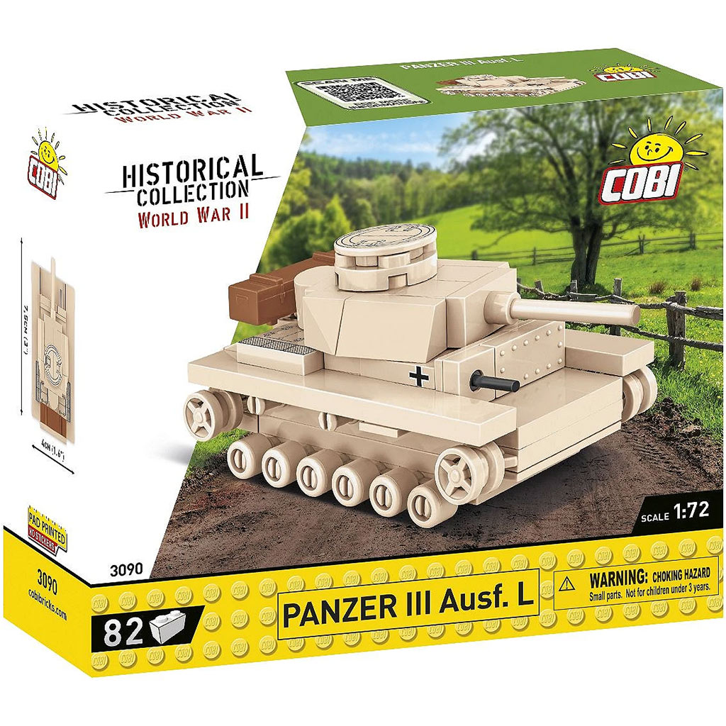 COBI: Panzer III Ausf. L német harckocsi építőjáték (3090) kép 1