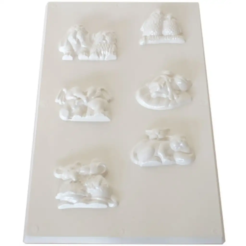 Páros figurák gipszkiöntő forma kép 1