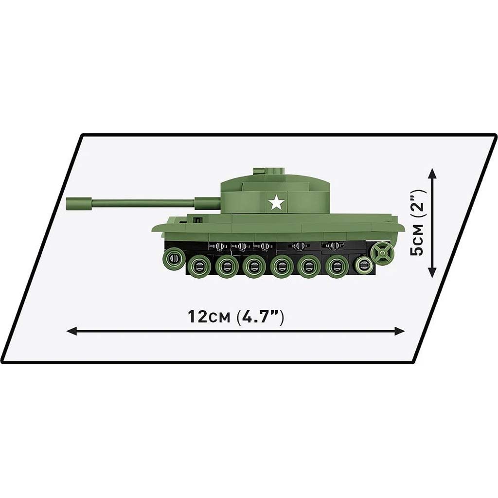 COBI: Patton M48 tank építőjáték (3104) kép 4