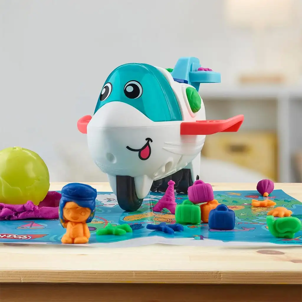 Play-Doh: Airplane Explorer kezdőkészlet gyurmaszett - Hasbro kép 3