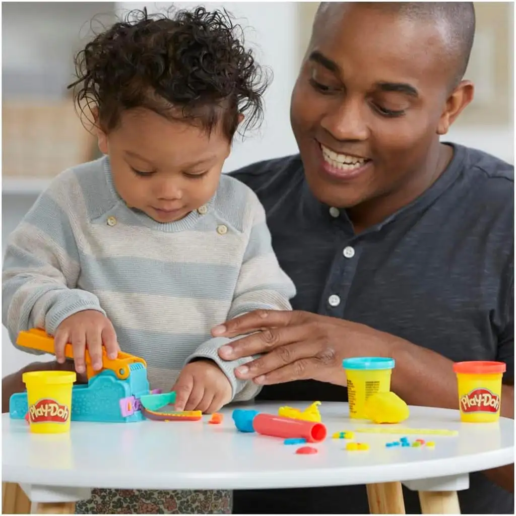 Play-Doh: Fun Factory kezdő szett 3 tégely gyurmával 170g kép 4