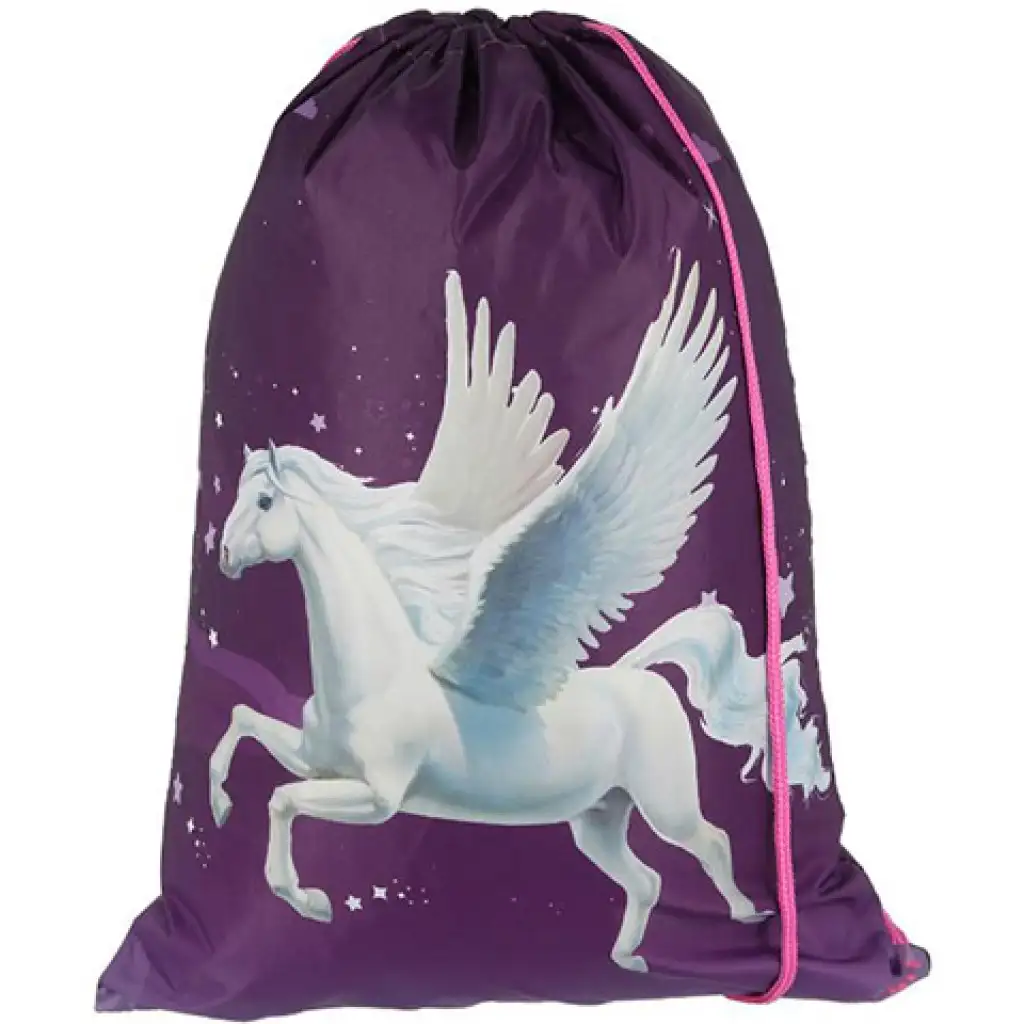 Spirit: Pegazus LED-es, 3D mintás iskolatáska, hátizsák 5db-os szett kép 7