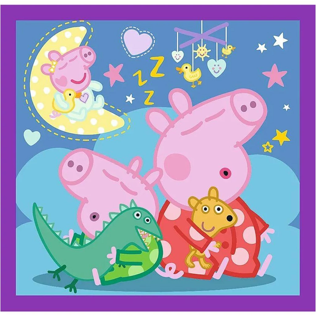 Peppa malac 3 az 1-ben 20-36-50db-os puzzle - Trefl kép 4