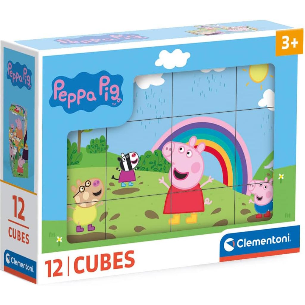 Peppa malac 12db-os mesekocka - Clementoni