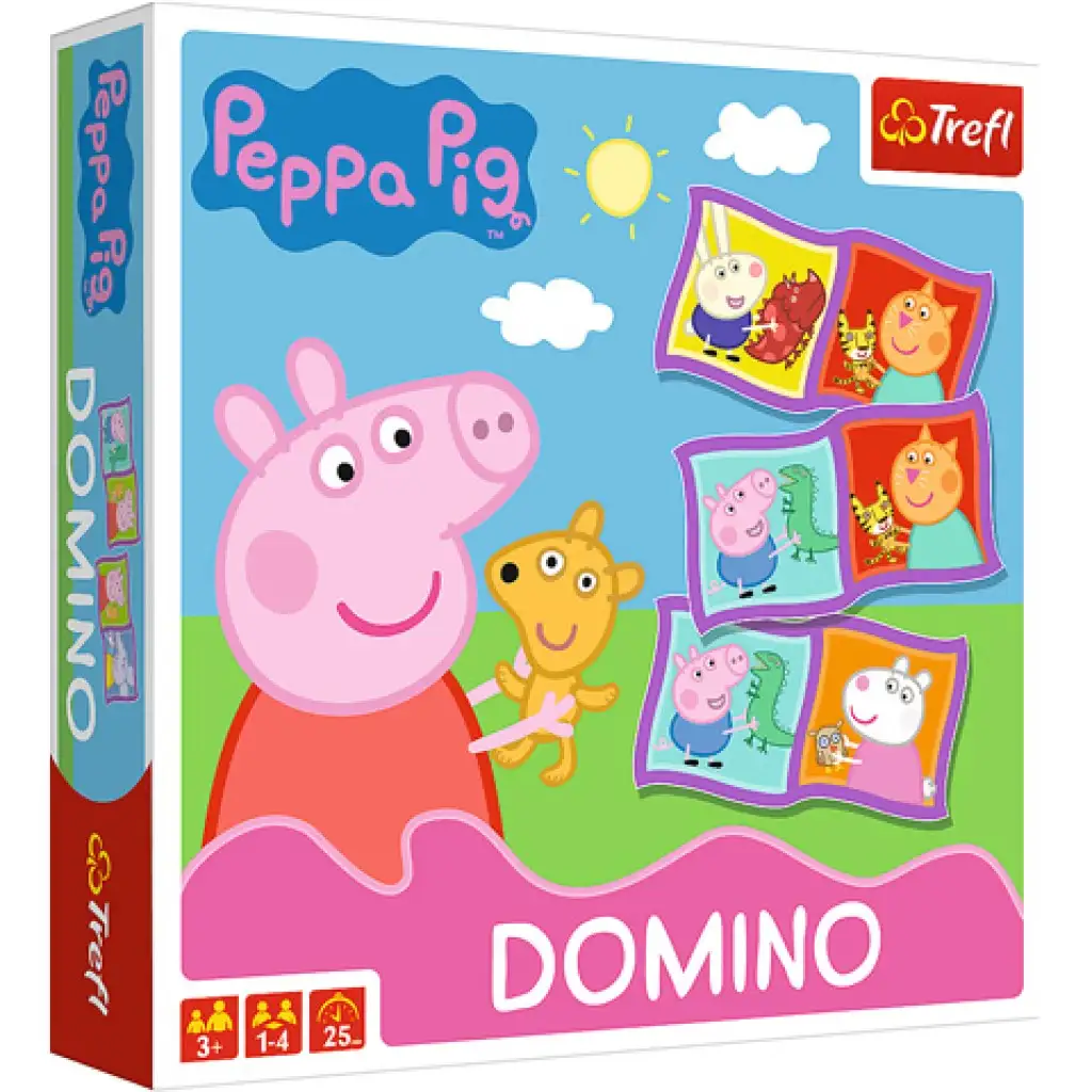 Peppa malac dominó - Trefl