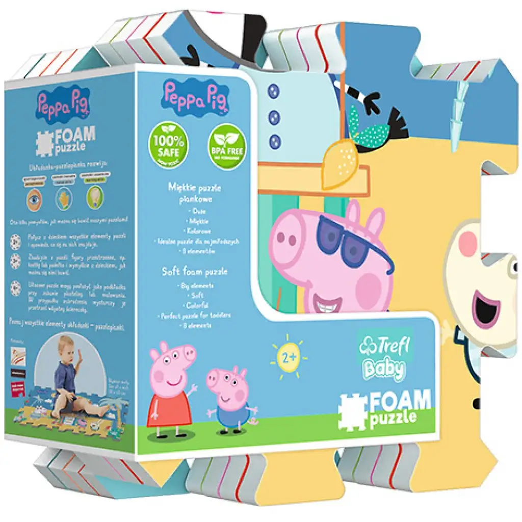 Peppa malac nyaral szivacs puzzle - Trefl