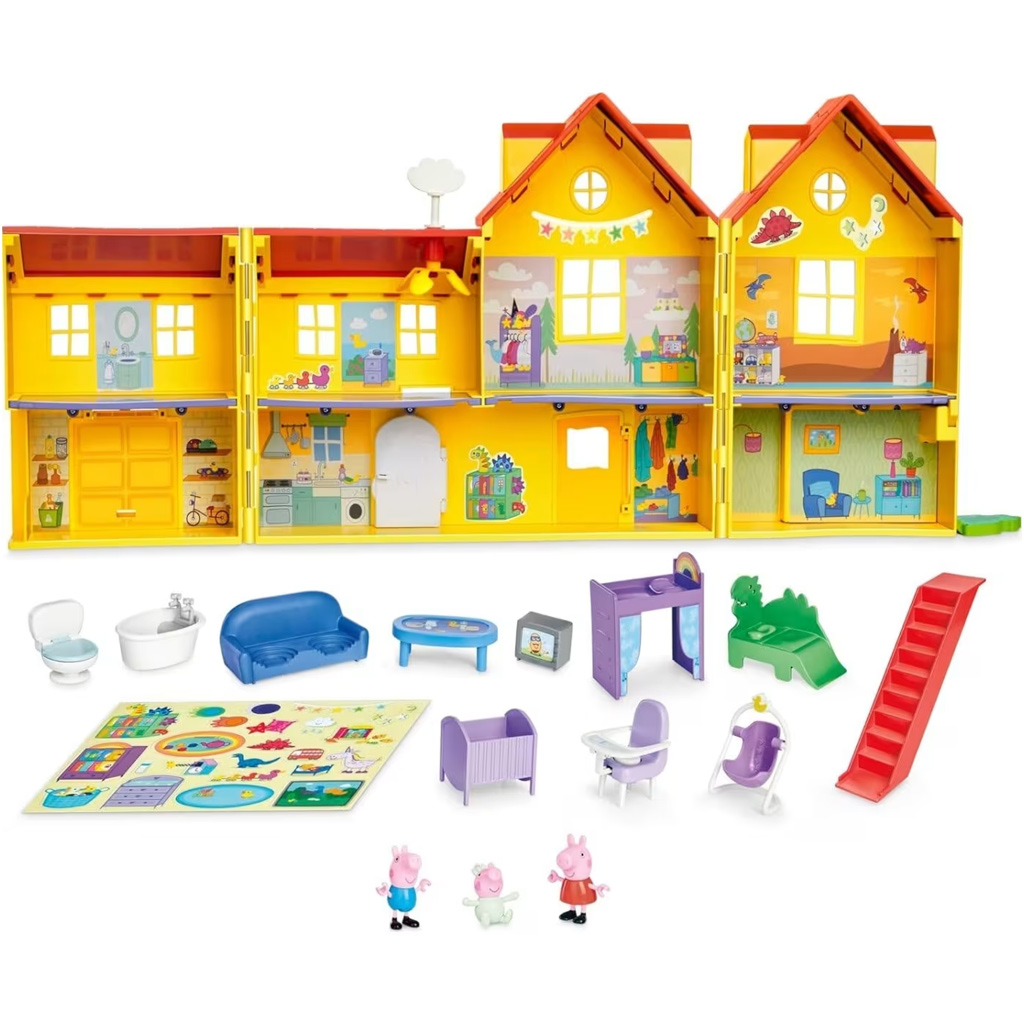 Peppa Malac: Peppa nagy családi háza - Hasbro kép 2