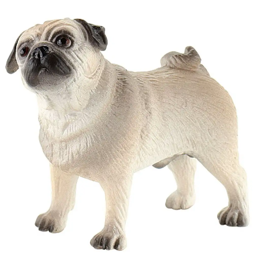 Percy a mopsz kutya játékfigura