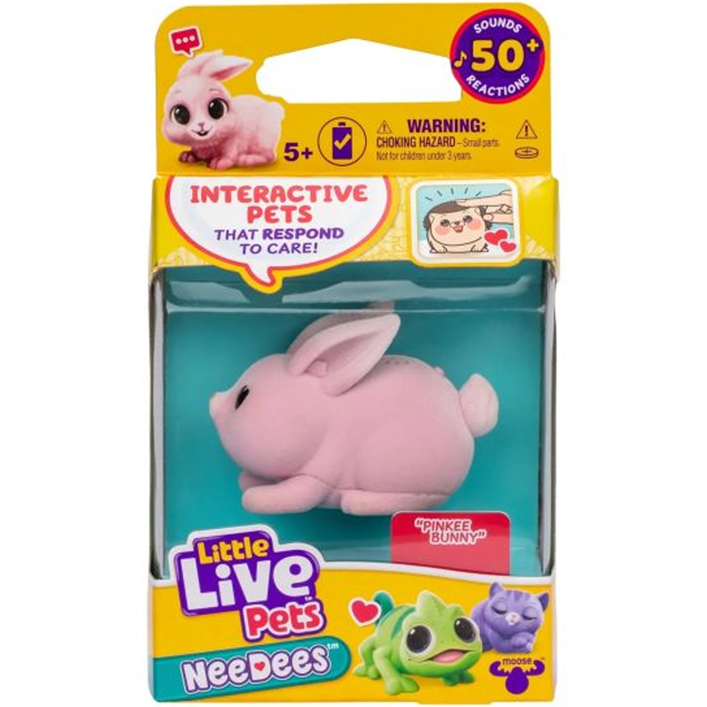 Little Live Pets: Needees Gyűjthető kiskedvencek - Pinkee nyuszi