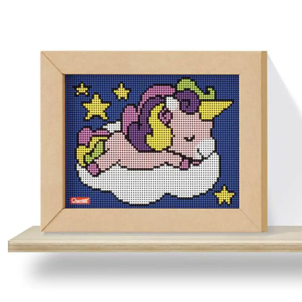 Quercetti: Pixel Art 4 Kawaii Unikornis pötyi kép 2