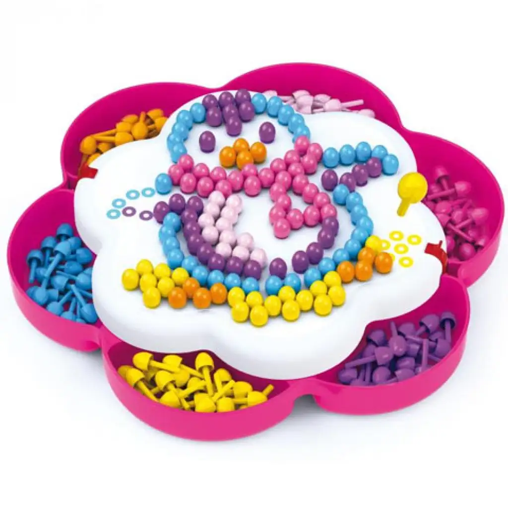 Quercetti: Pixel Daisy pötyi kirakó kép 2