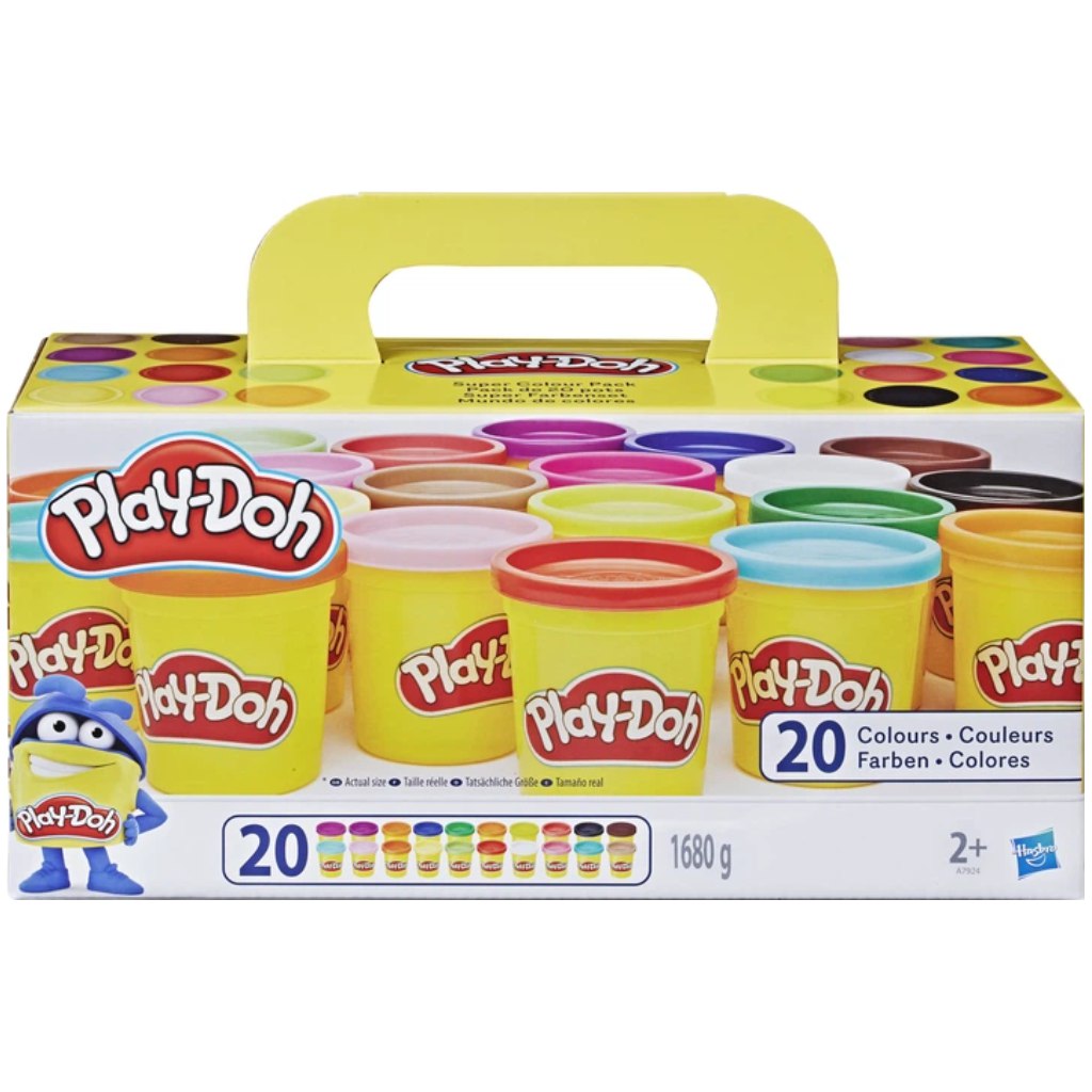 Play-Doh: Szuper színek 20db-os gyurmaszett - Hasbro kép 2