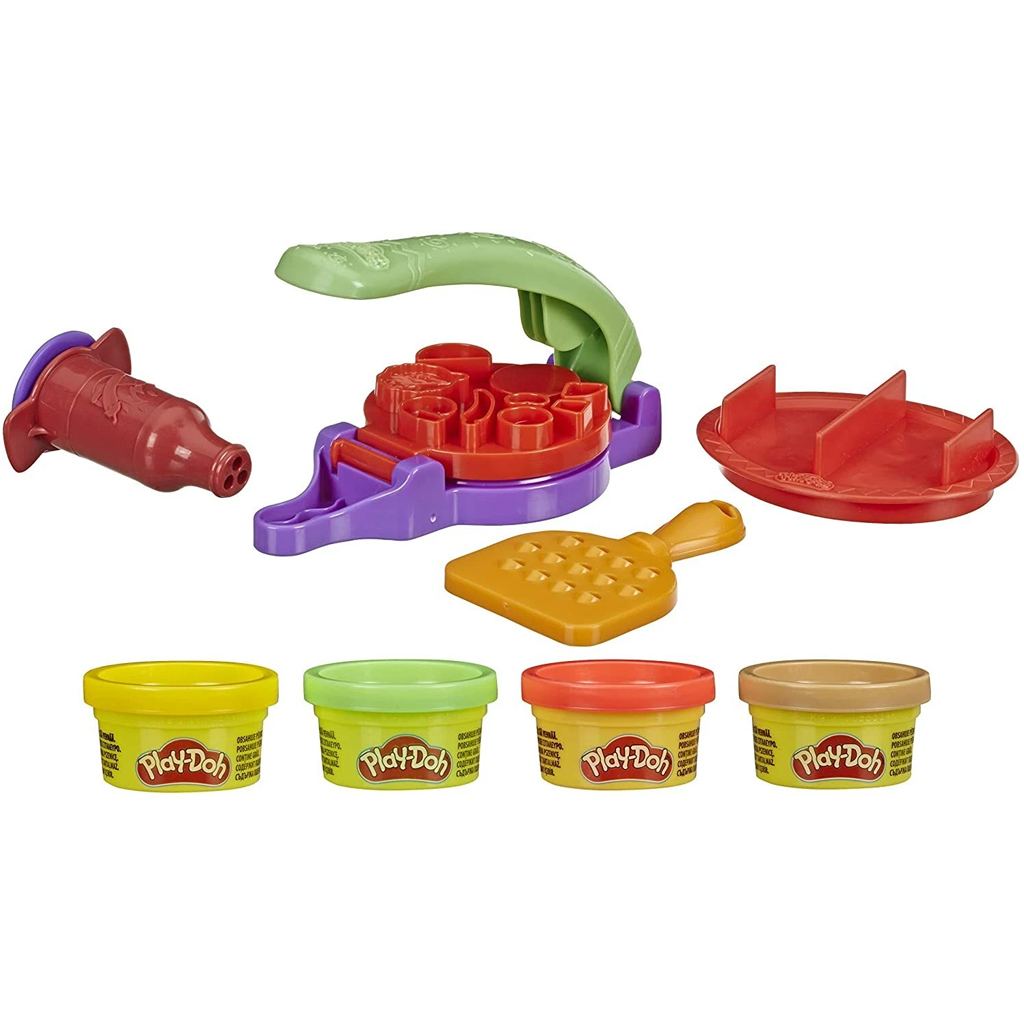 Play-Doh: Kitchen Creations Taco time játékszett 4db gyurmával - Hasbro kép 2