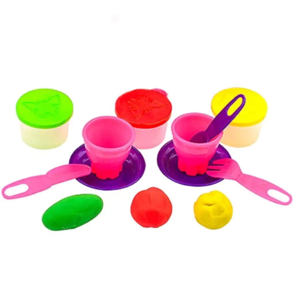 Play-Dough: Tálcás gyurmaszett kiegészítőkkel kép 2