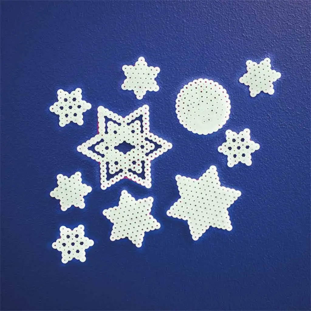 PlayBox: 5mm-es MIDI sötétben világító vasalható gyöngy 1000db-os csomag kép 2