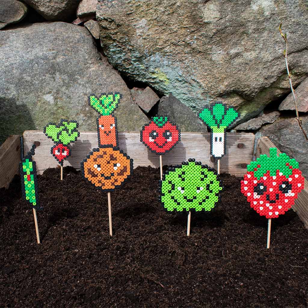 PlayBox: Go Green 5mm-es MIDI vegyes színű vasalható gyöngy vödörben 5000db-os csomag kép 3