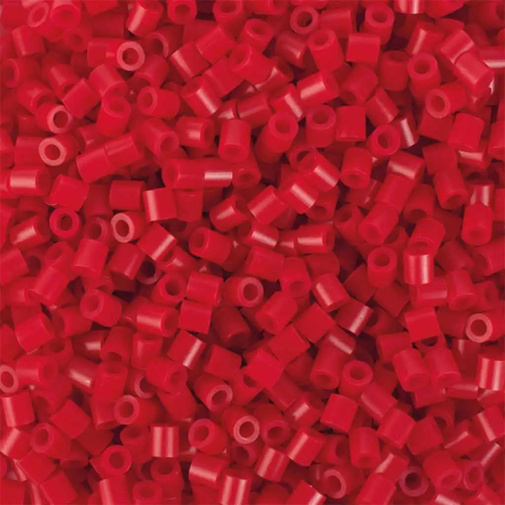 PlayBox: 5mm-es MIDI vasalható gyöngy piros színben 6000db-os csomag kép 2