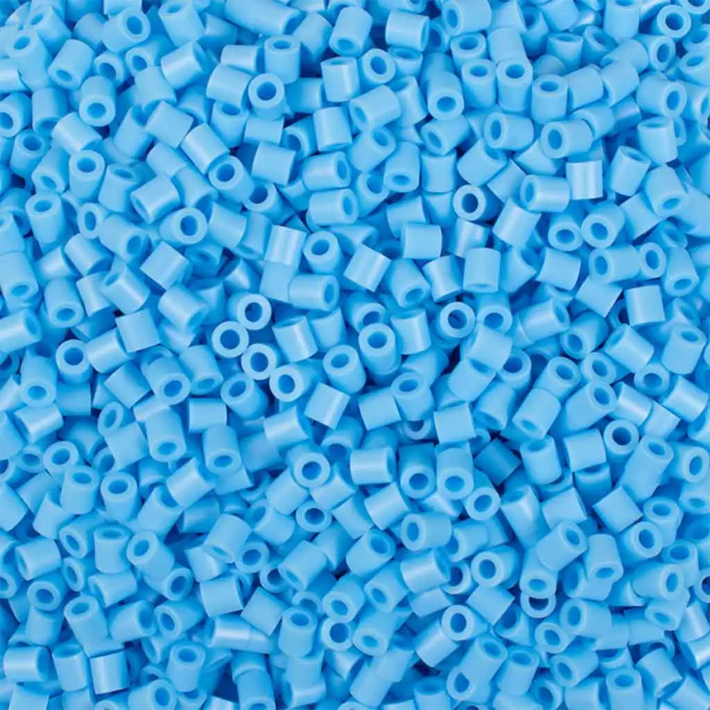 PlayBox: 5mm-es MIDI vasalható gyöngy világoskék színben 6000db-os csomag kép 2