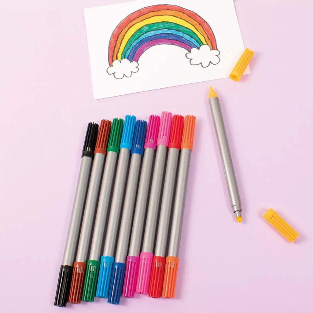 PlayBox: Dupla hegyű filctoll készlet 10db-os csomag kép 2