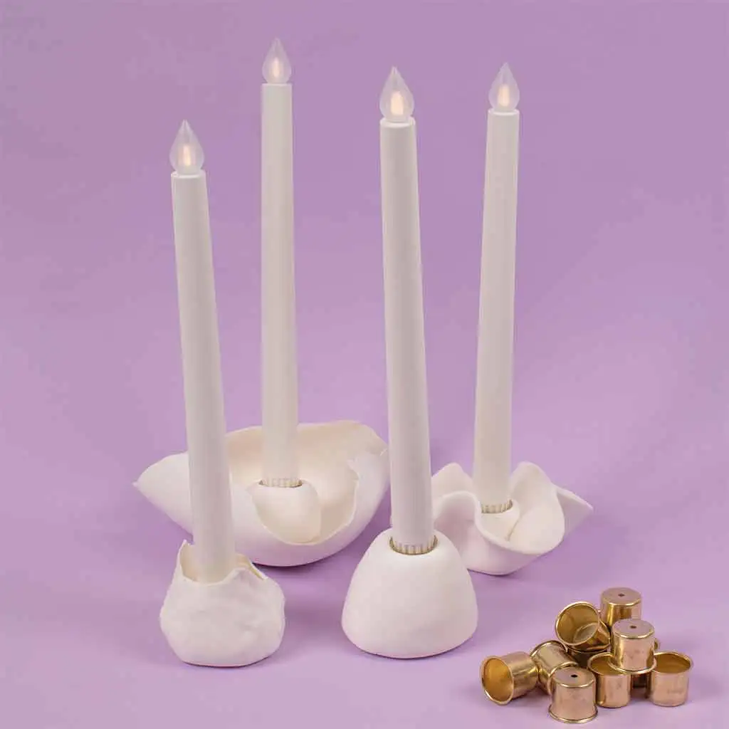 PlayBox: Réz gyertyarögzítő 21mm-es átmérő 25db-os csomag kép 2