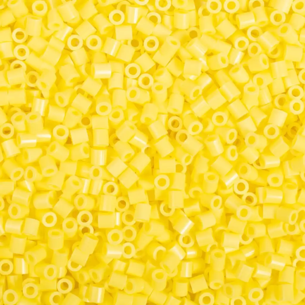 PlayBox: 5mm-es MIDI vasalható gyöngy 6000db-os pasztell sárga színben