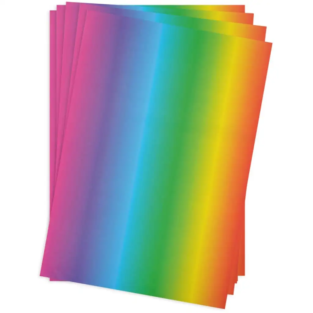 PlayBox: Szivárvány színű papírok 20db-os csomagban kép 1
